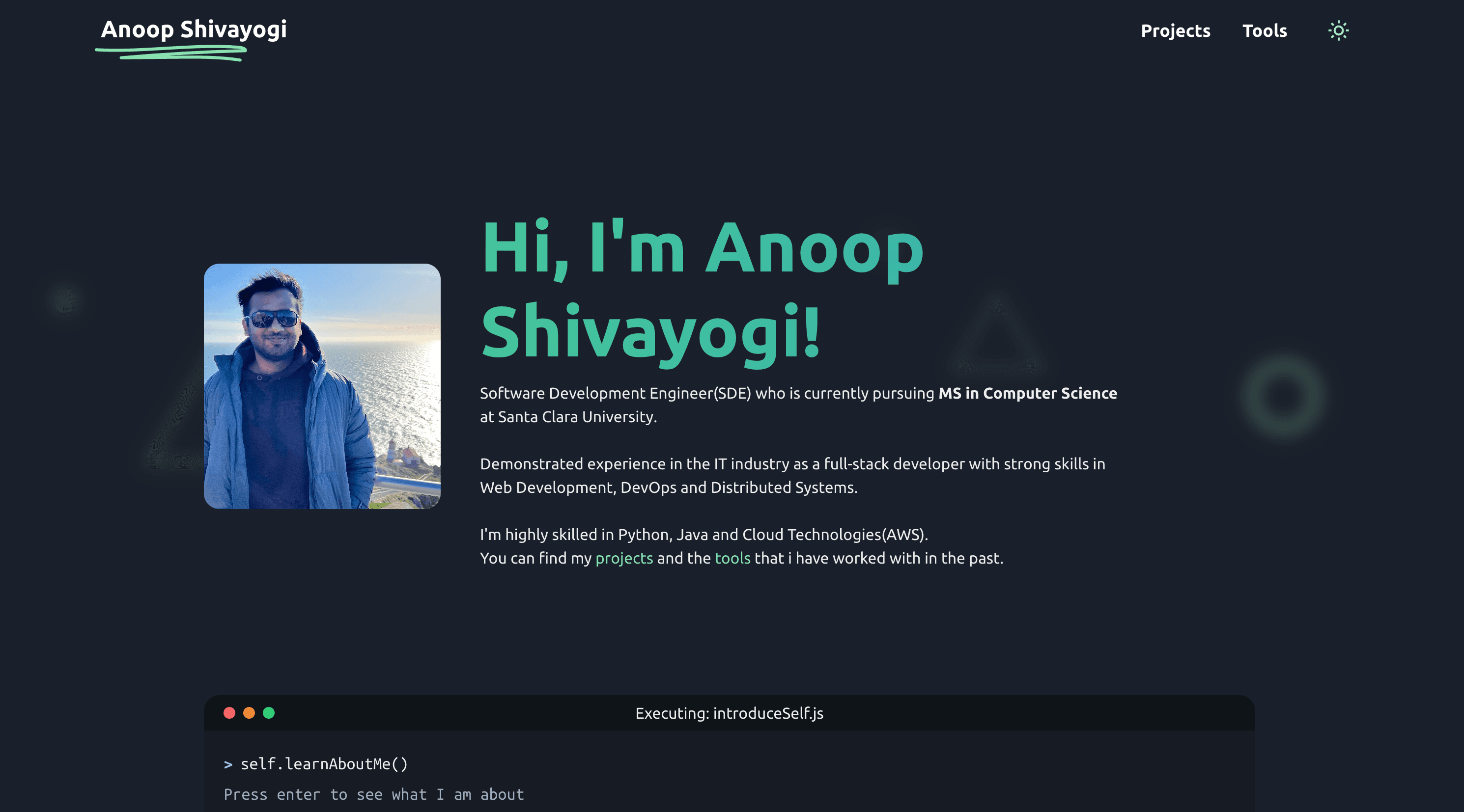 My Website screenshot